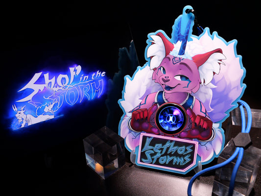 Acrylic Con Badge